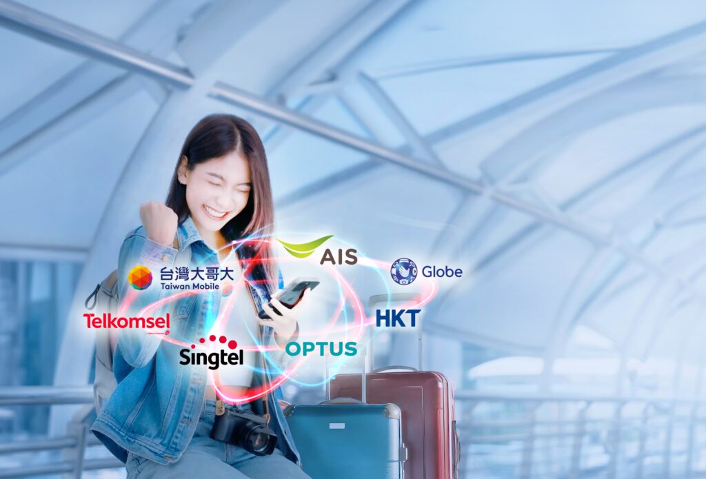 Singtel AIS Globe HKT Optus Taiwan Mobile and Telkomsel