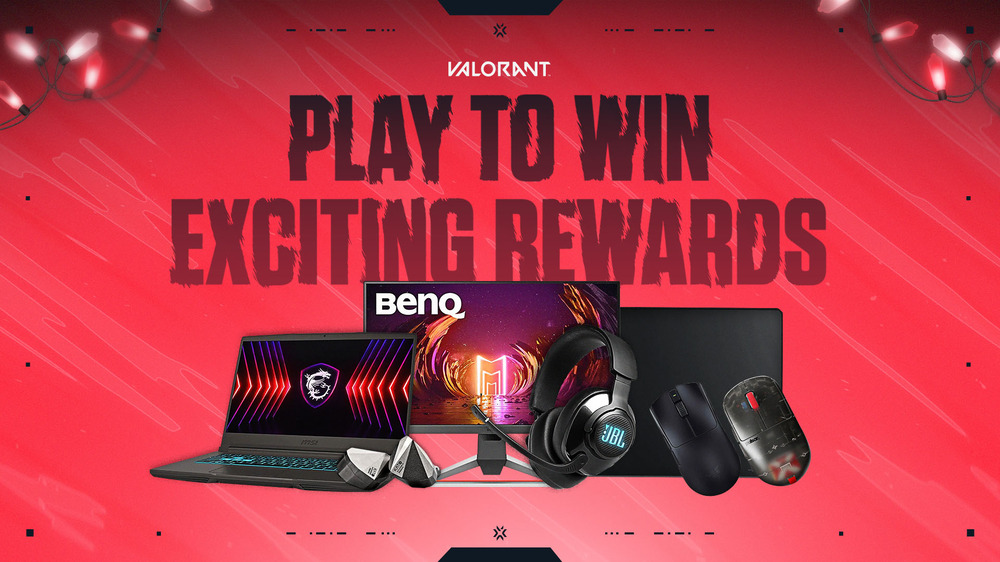 VALORANT Christmas Campaign Prizes KV