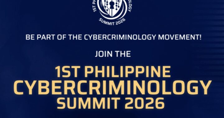 1st Philippine CyberCriminology Summit 2026